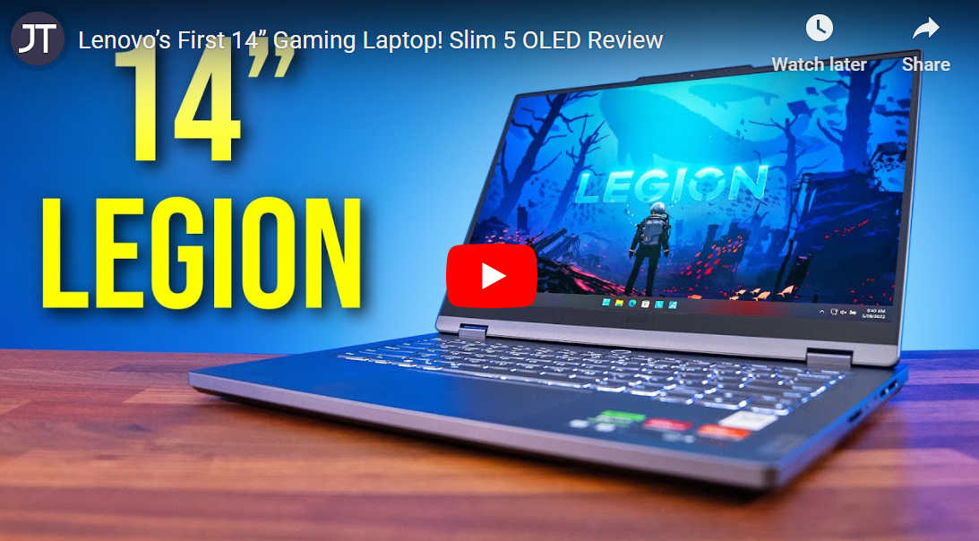 Lenovo’s First 14” Gaming Laptop! Slim 5 Review